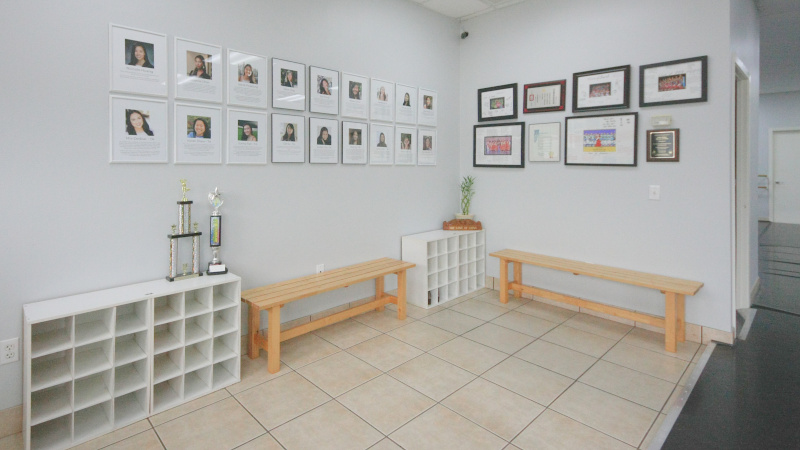 Anderson Mill Road studio entry area